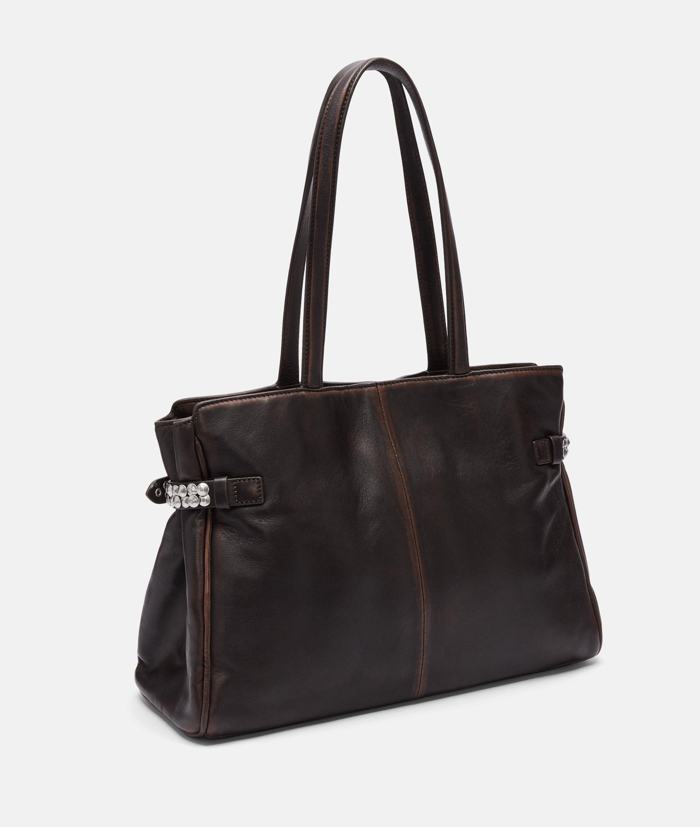 Liebeskind Berlin Schultertasche Satchel, Große Tasche aus Leder günstig online kaufen