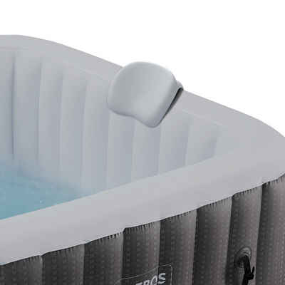 Arebos Whirlpoolkopfstütze 1x oder 2x Nackenkissen für Whirlpool, weiß, 100% wasserdicht, (1-St)