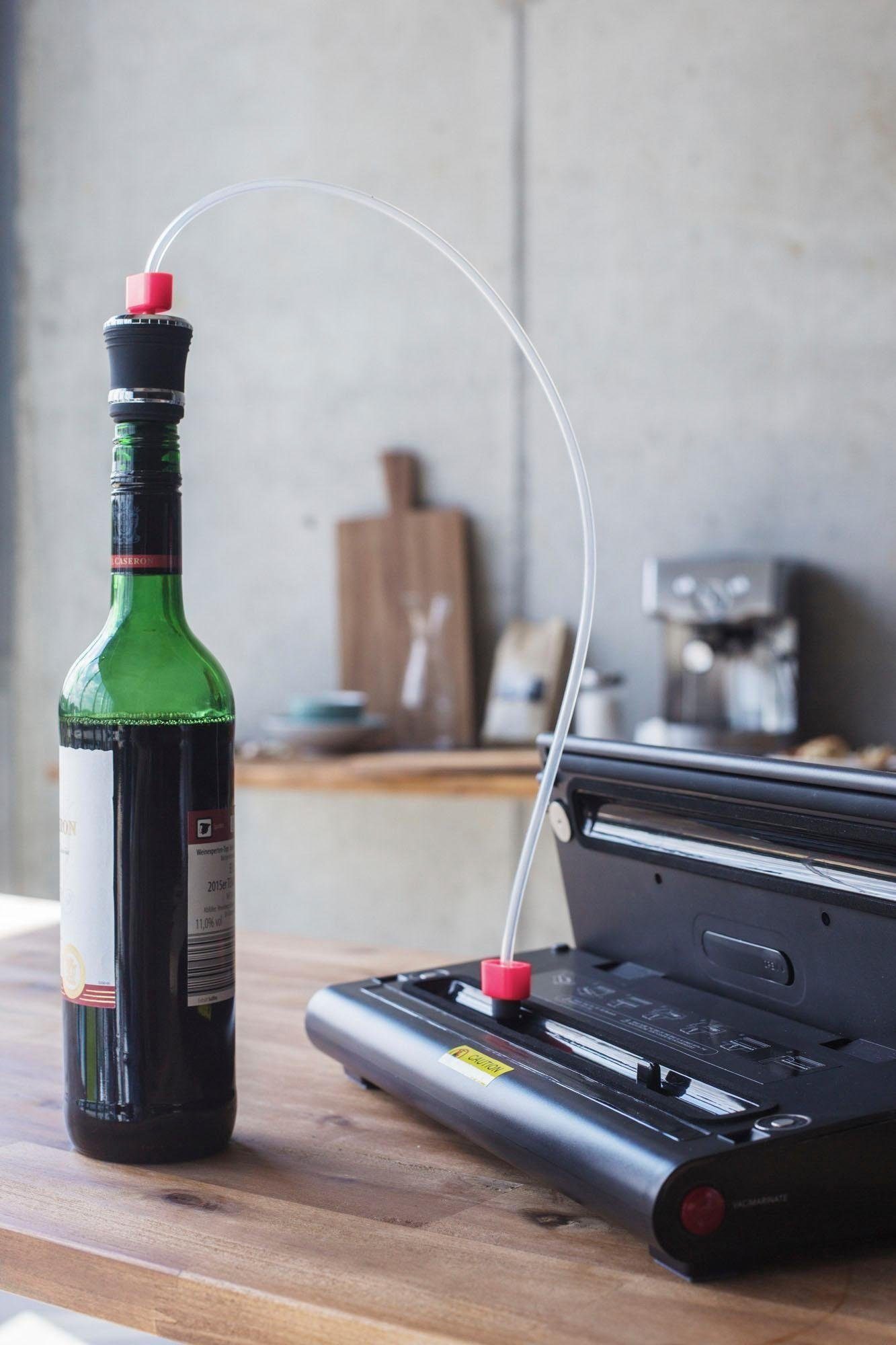 Gastroback Vakuumierer Advanced Scale 46012, 120W, inkl. 5 Folienbeutel und 1 Folienrolle