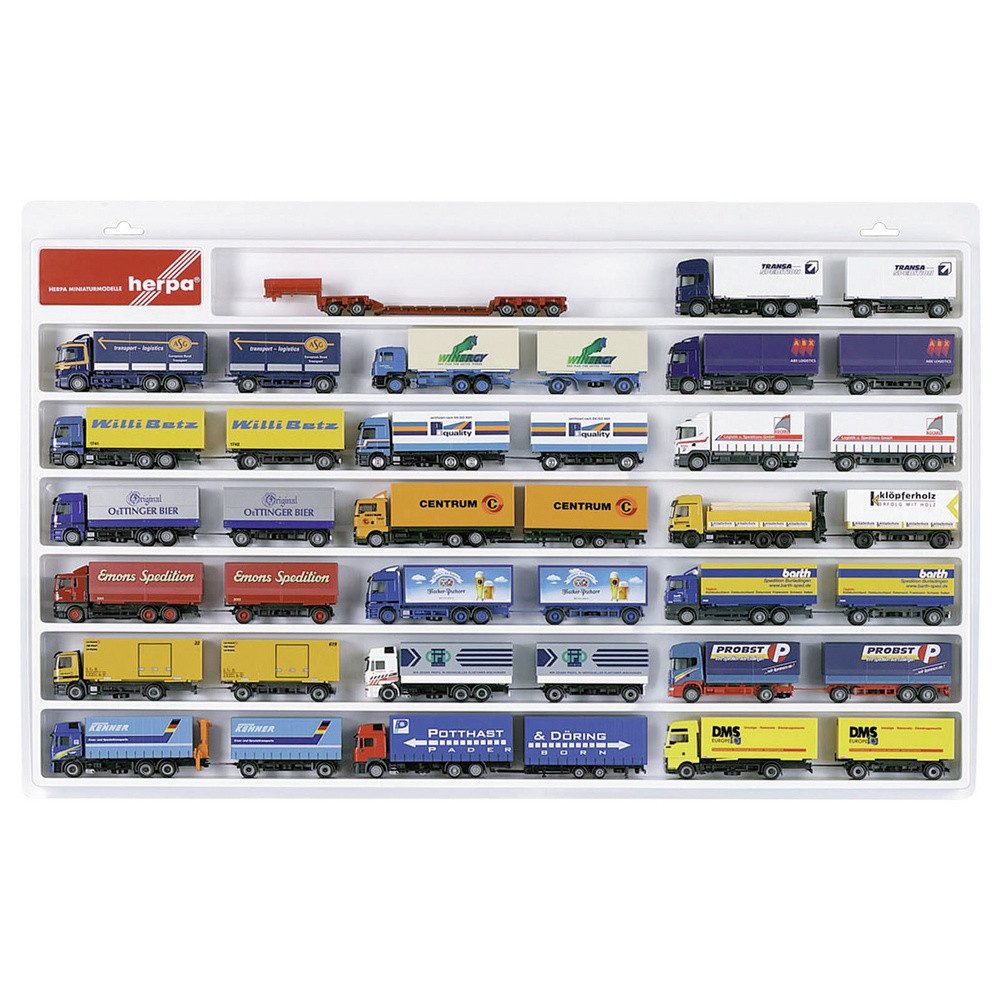 Modelleisenbahn-Set Herpa 029346 H0 Schaukasten Kunststoff 700 mm x 450 mm x 35 mm