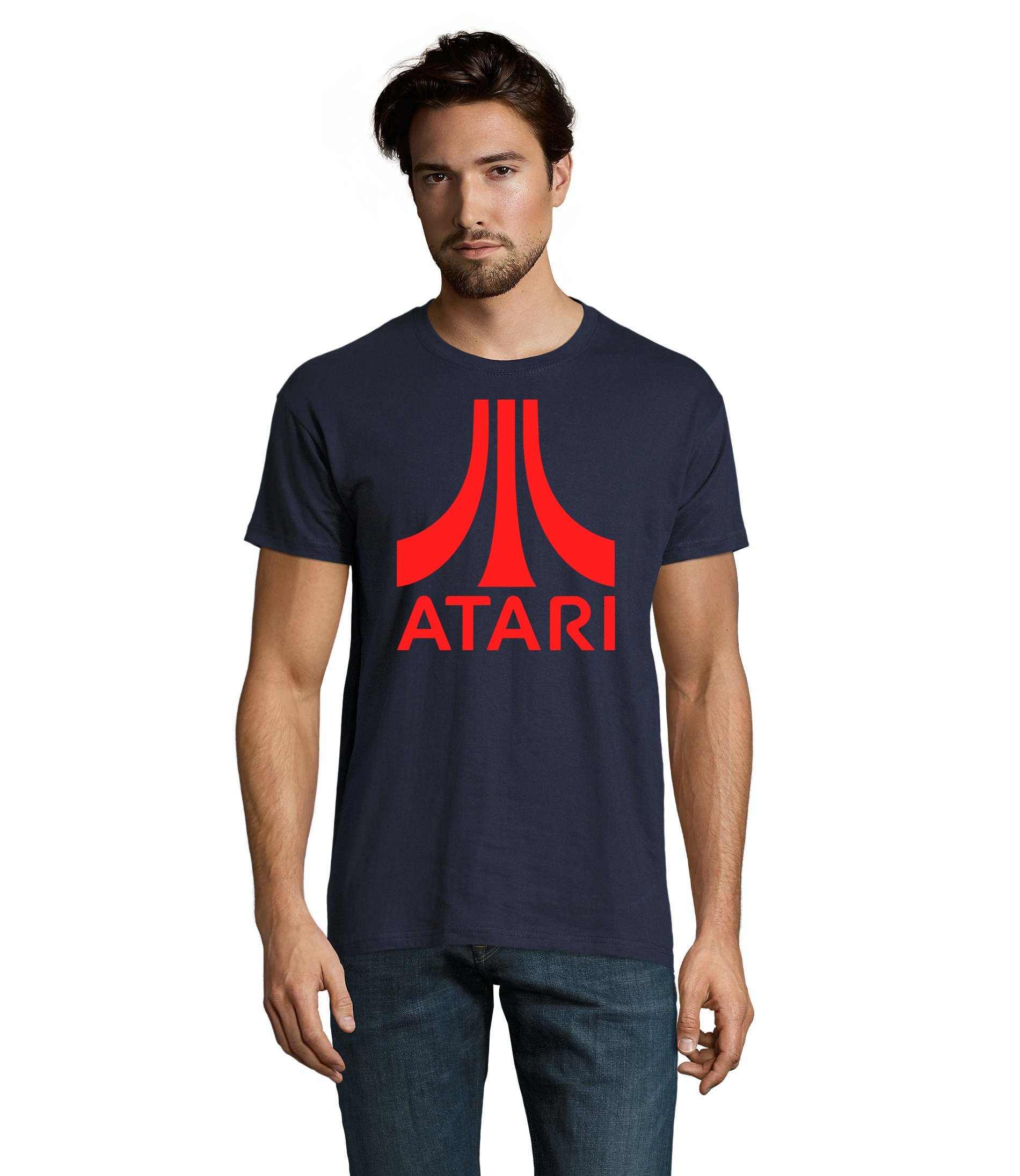 T-Shirt Herren Atari Gaming Konsole Super Retro Spiele