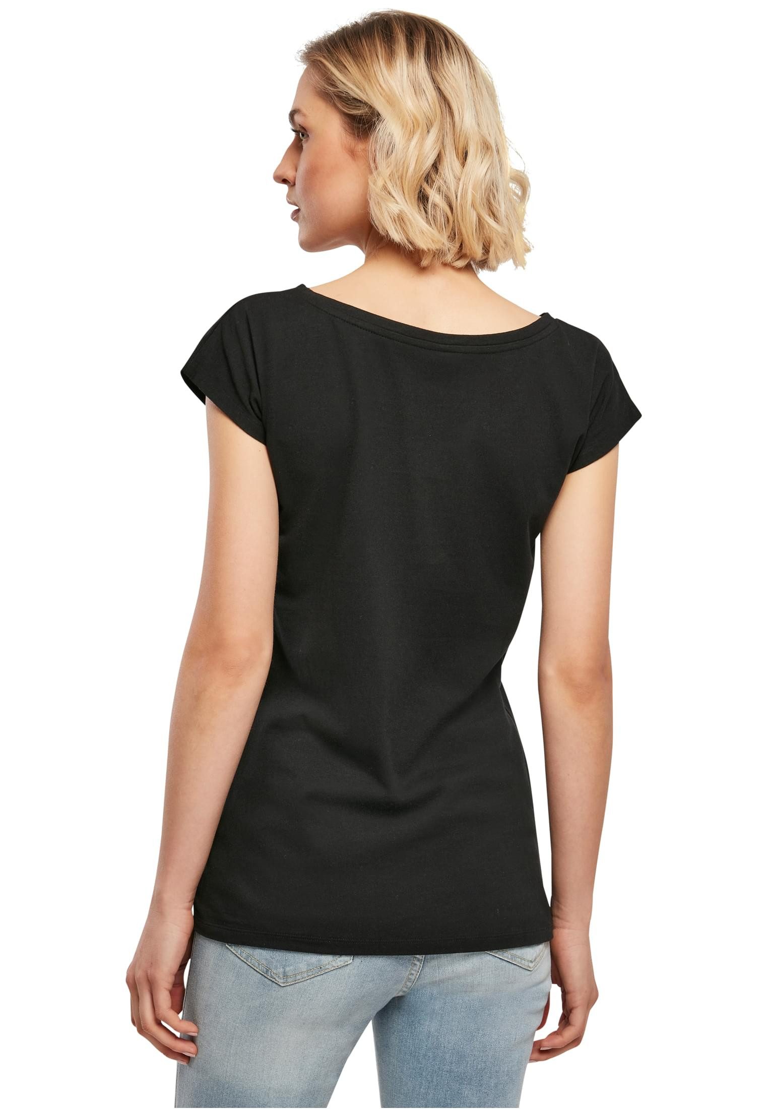 urbandreamz T-Shirt Damen Kurzarm T-Shirt weiter Ausschnitt Shirt Jersey Ku günstig online kaufen