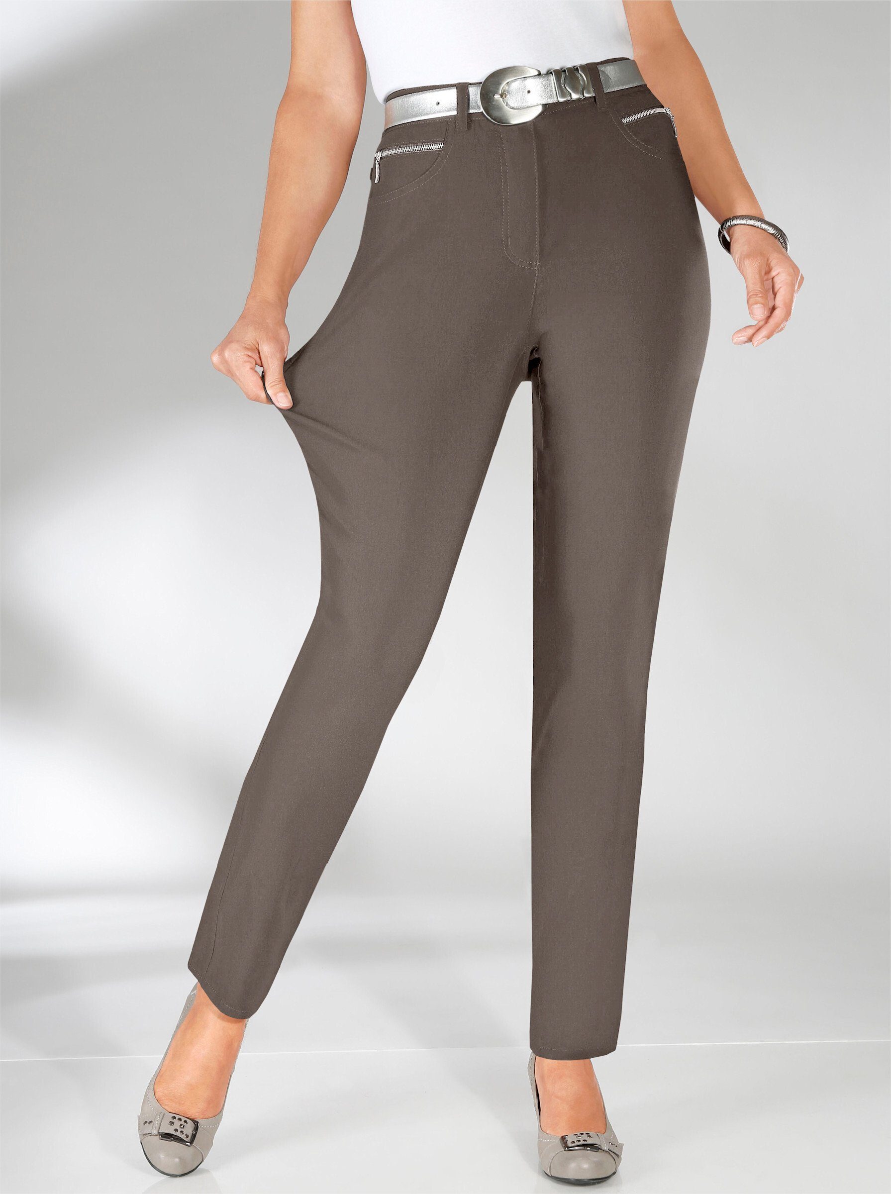 Stehmann Jerseyhose Hose leicht vertieft