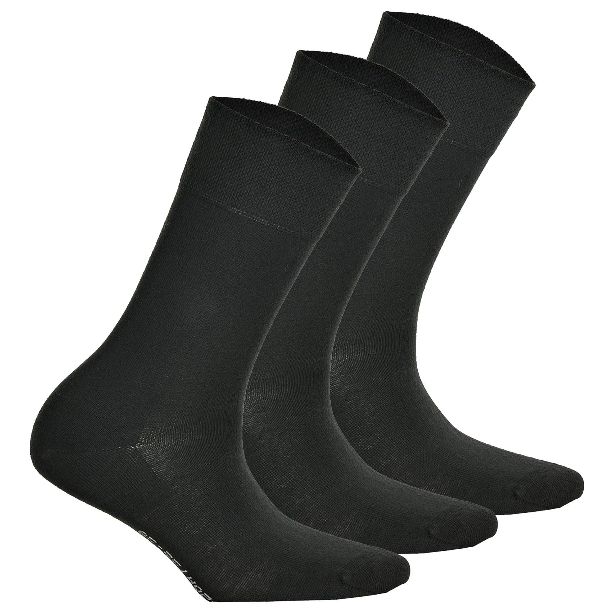 Kurzsocken Damen Socken 3er Pack Baumwolle