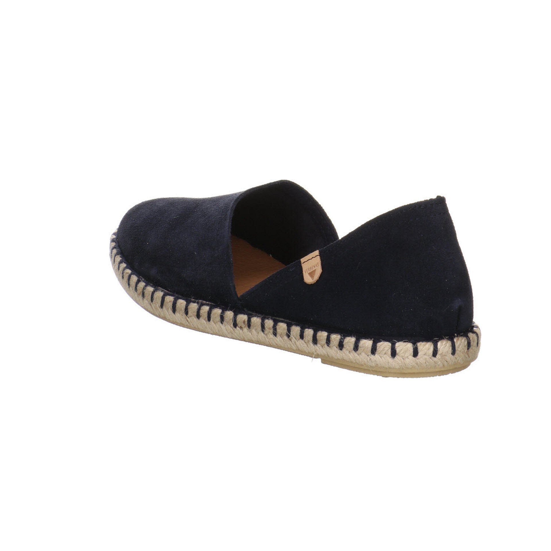 Espadrille marino Espadrilles Veloursleder Slipper Damen Carmen Schuhe VERBENAS