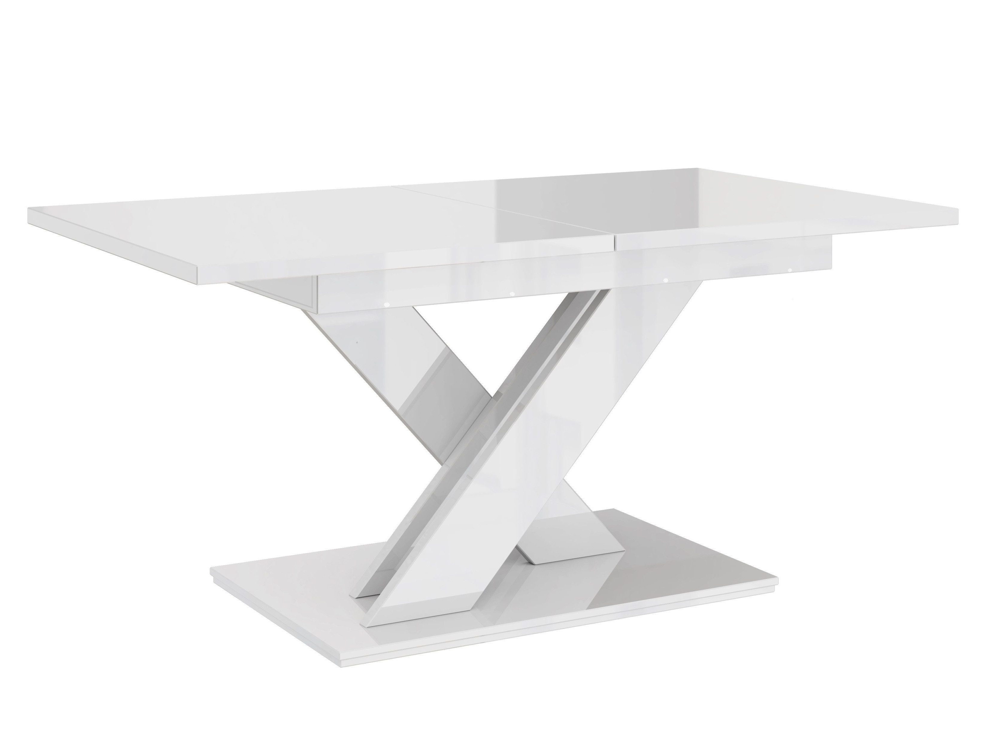 Beautysofa Esstisch BRONX, modernes Design mit Funktionalität, Breite: 140- günstig online kaufen