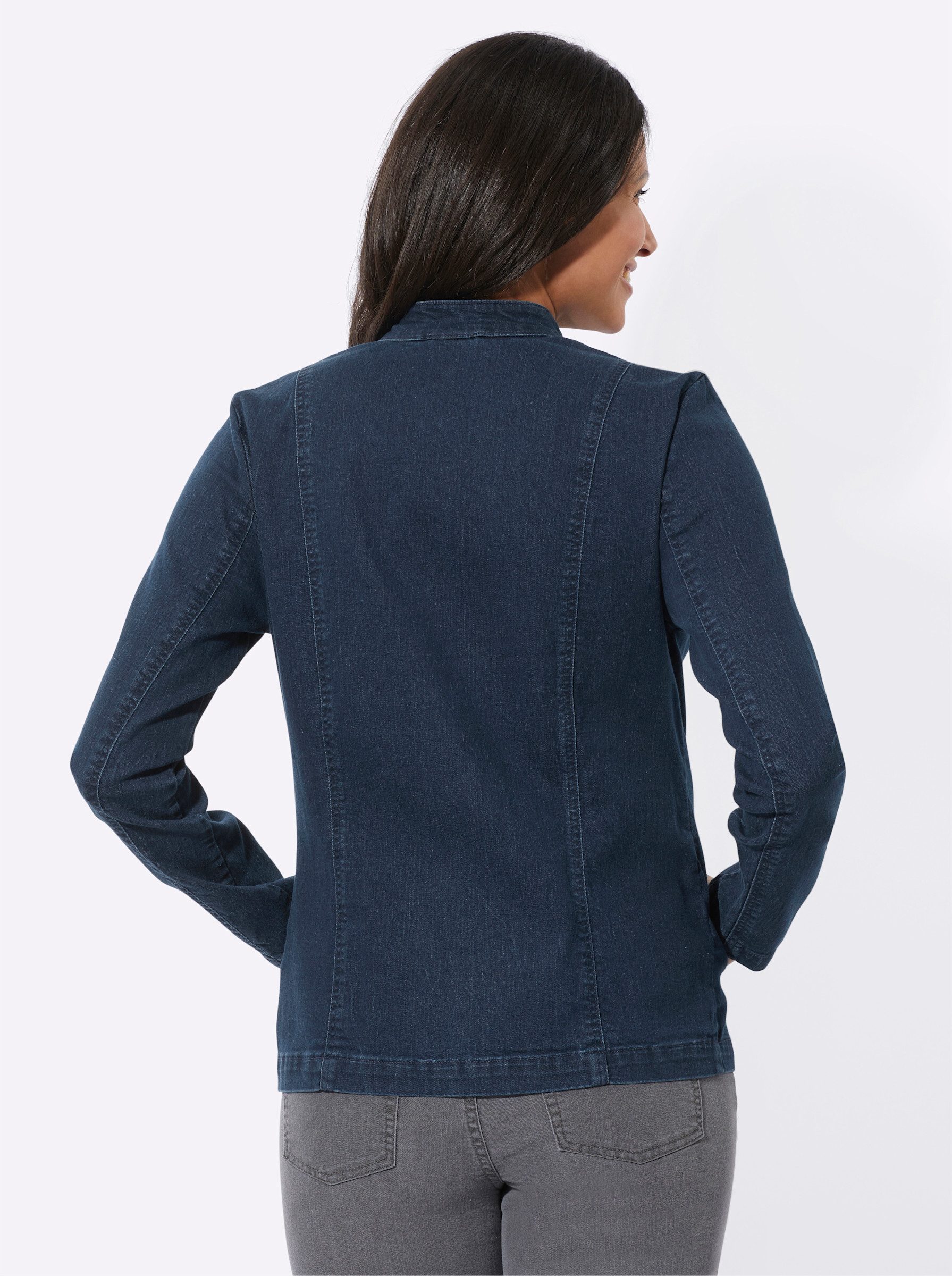 Sieh an! Blusenblazer Jeansblazer . günstig online kaufen