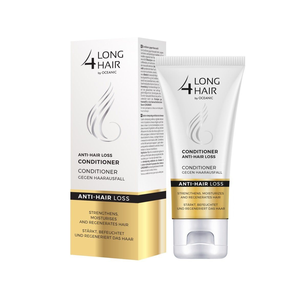 Oceanic Duschpflege Oceanic Long4Lashes Anti Hair Loss Strenghtening Conditioner 200 ml, Conditioner gegen Hausausfall | Duschgele