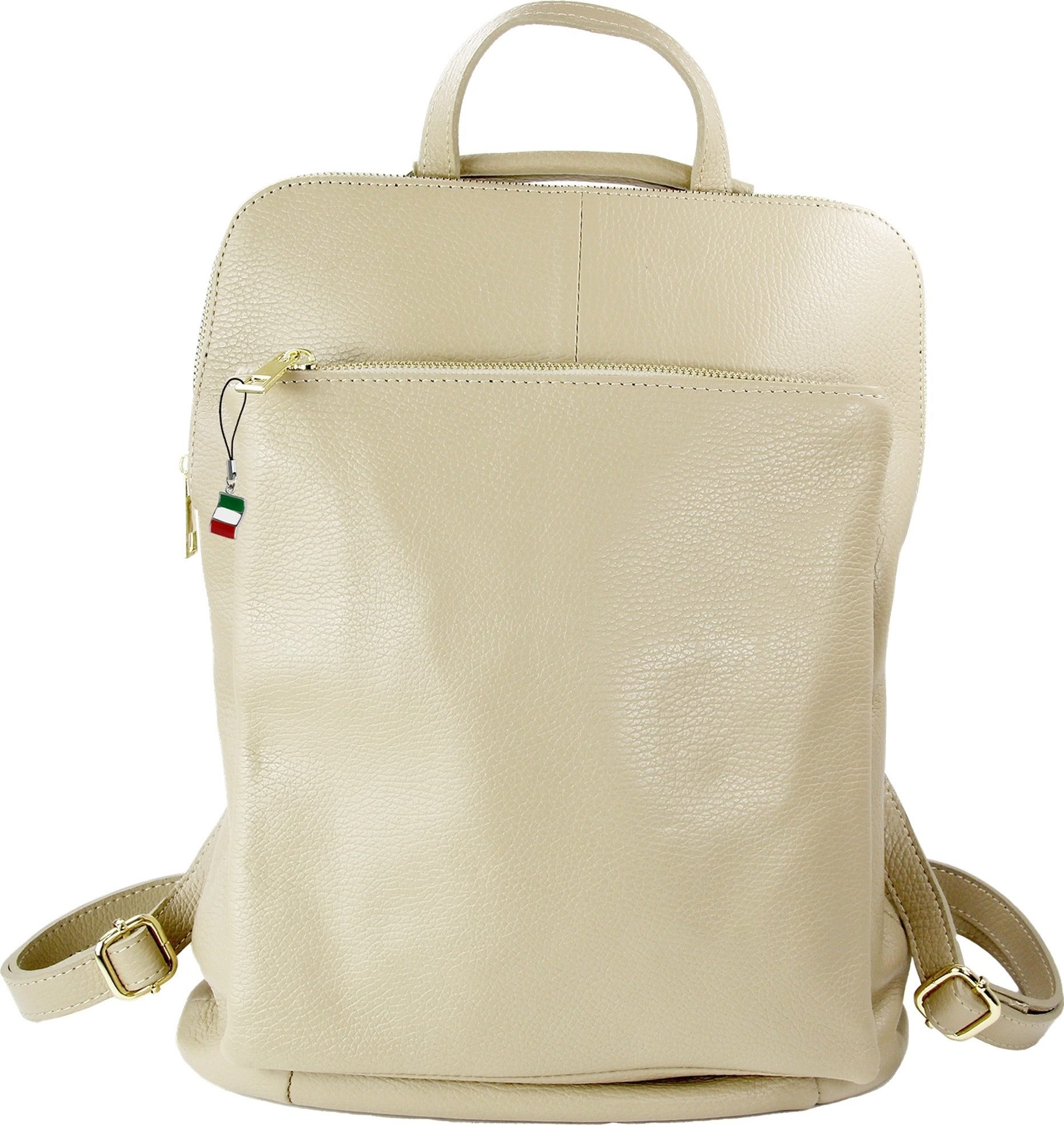 FLORENCE Cityrucksack Florence Rucksack Damen Echtleder, Damen Cityrucksack günstig online kaufen