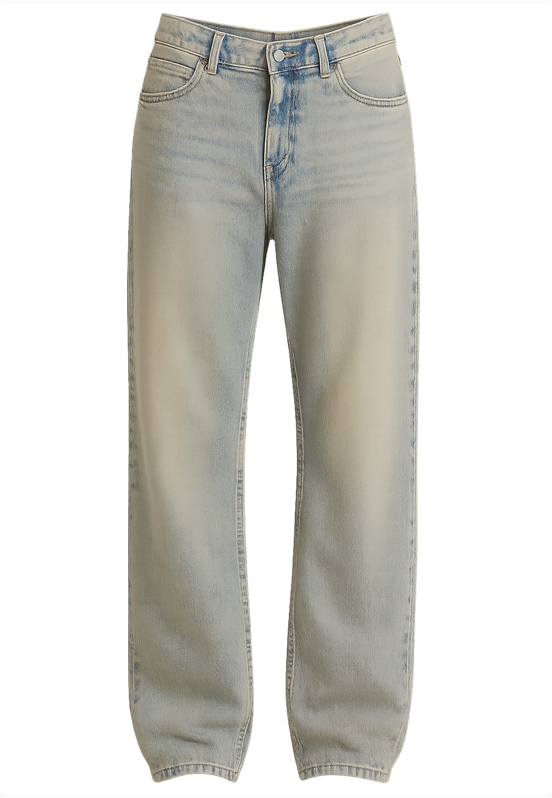 URBAN CLASSICS Bequeme Jeans Urban Classics Ladies Low Waist Baggy Fit Denim