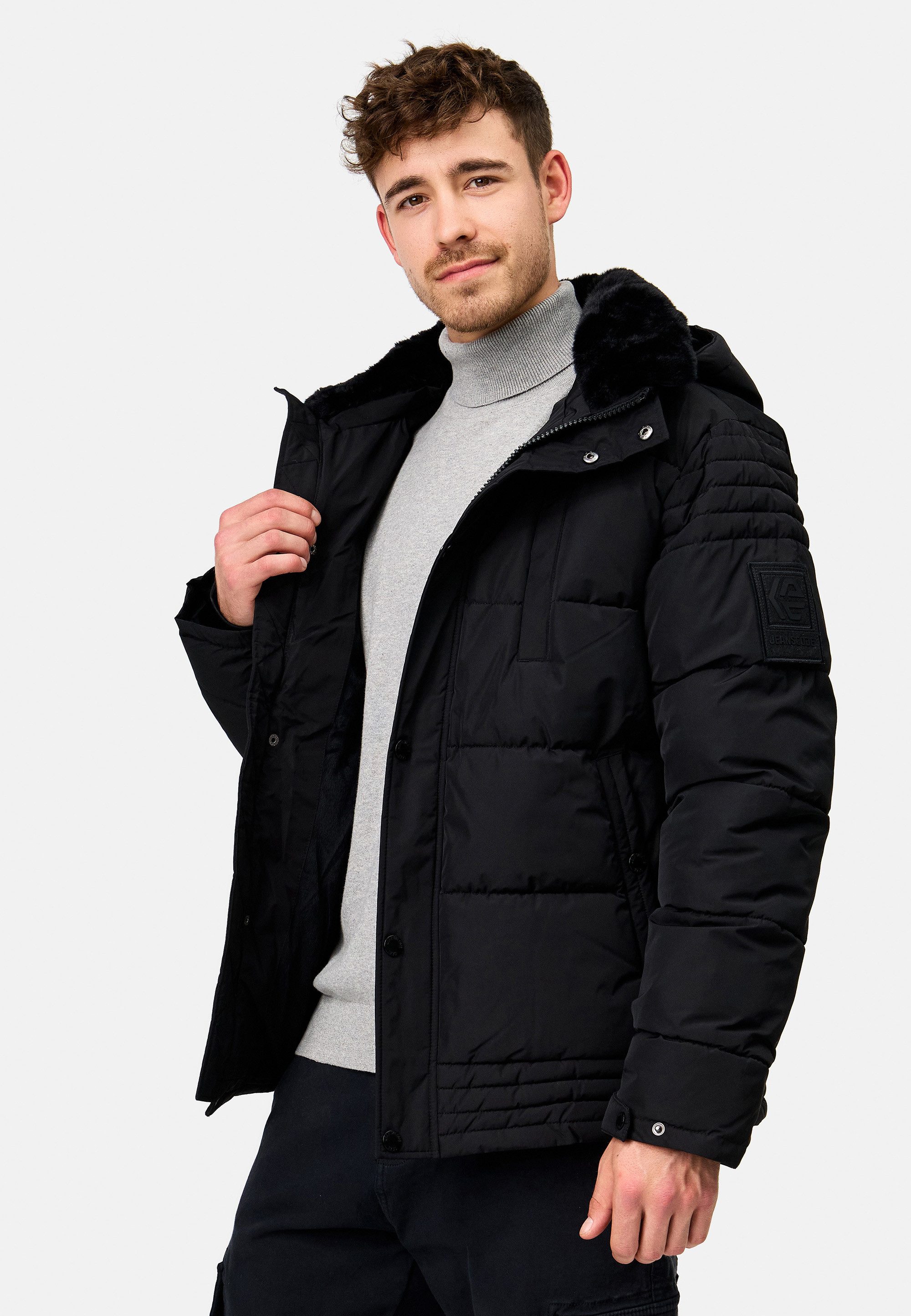 Indicode Winterjacke Herren INBlaise Jacke Winter Herrenjacke