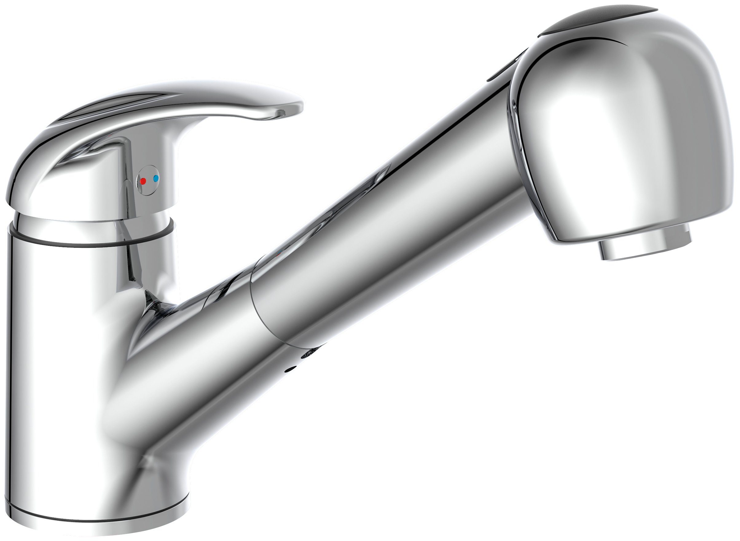 Schütte Spültischarmatur ABERDEEN mit Geschirrbrause, Niederdruck Armatur K günstig online kaufen