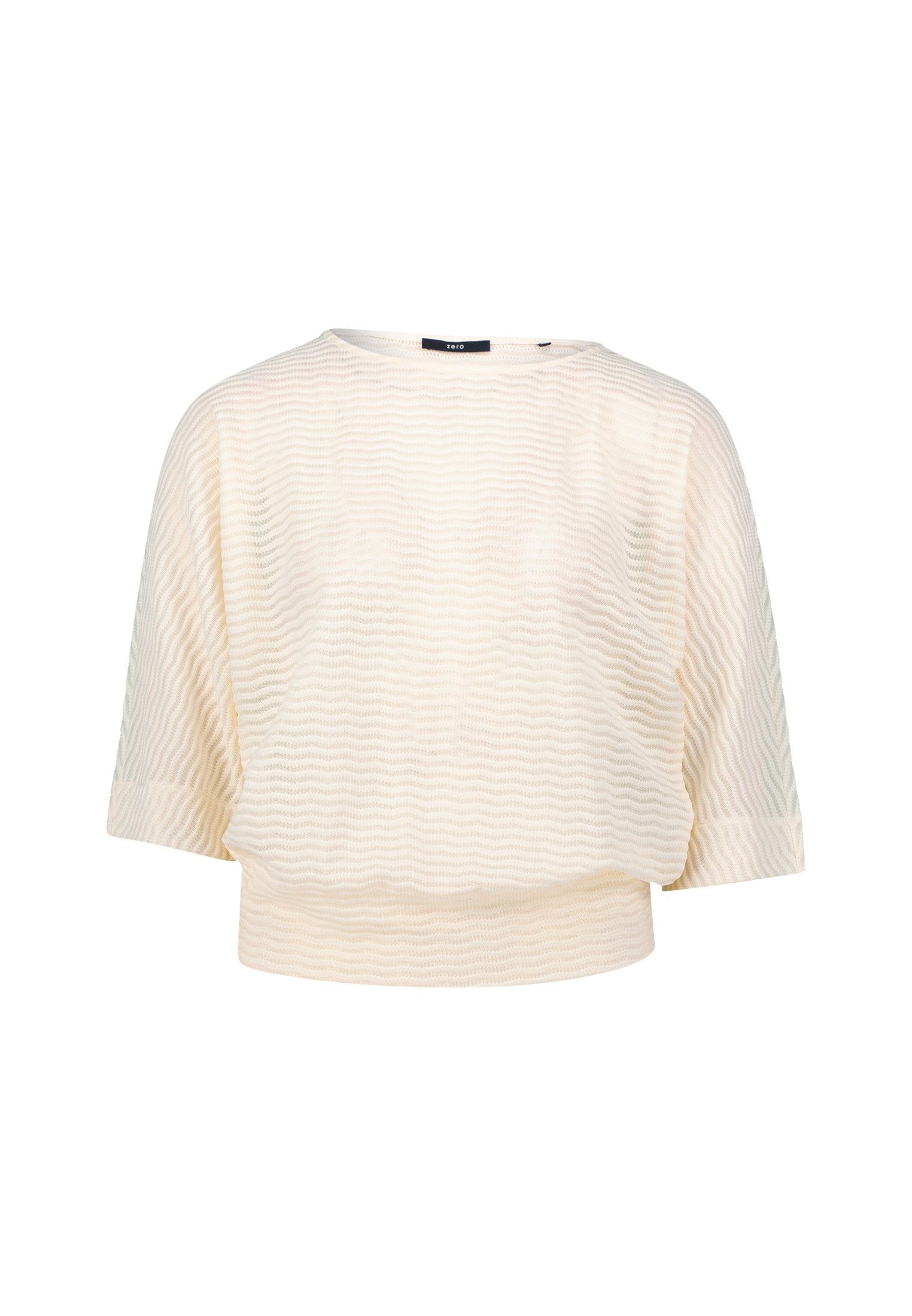 Zero Sweatshirt zero Sweatshirt mit Strukturmuster günstig online kaufen