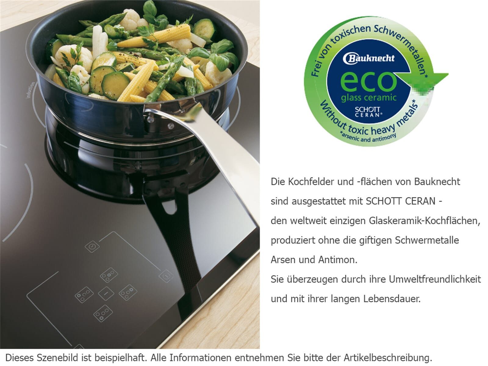 BAUKNECHT Elektro-Kochfeld 869991014730, herdgebunden