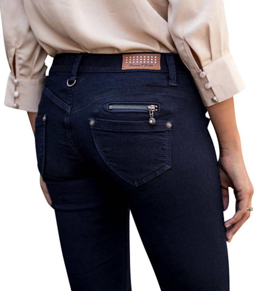 Freeman T. Porter 7/8-Hose Alexa Cropped Super Stretch Denim flora – Bild 5 von 5