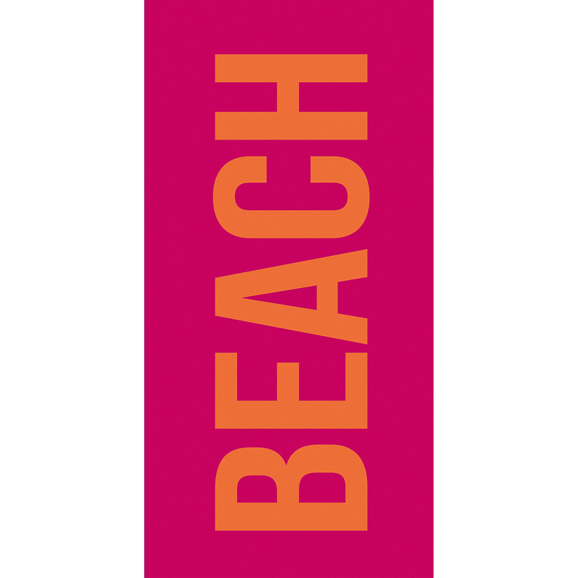 Cawö Home Strandtücher Beach 5580 Velours, 100% Baumwolle (1-St)