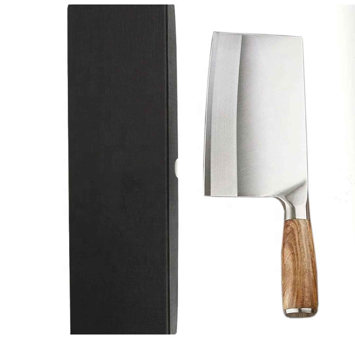 Muxel Hackmesser Metzgermesser und Hackebeil Klingenlänge 18 cm Das scharfe Allzweckmes