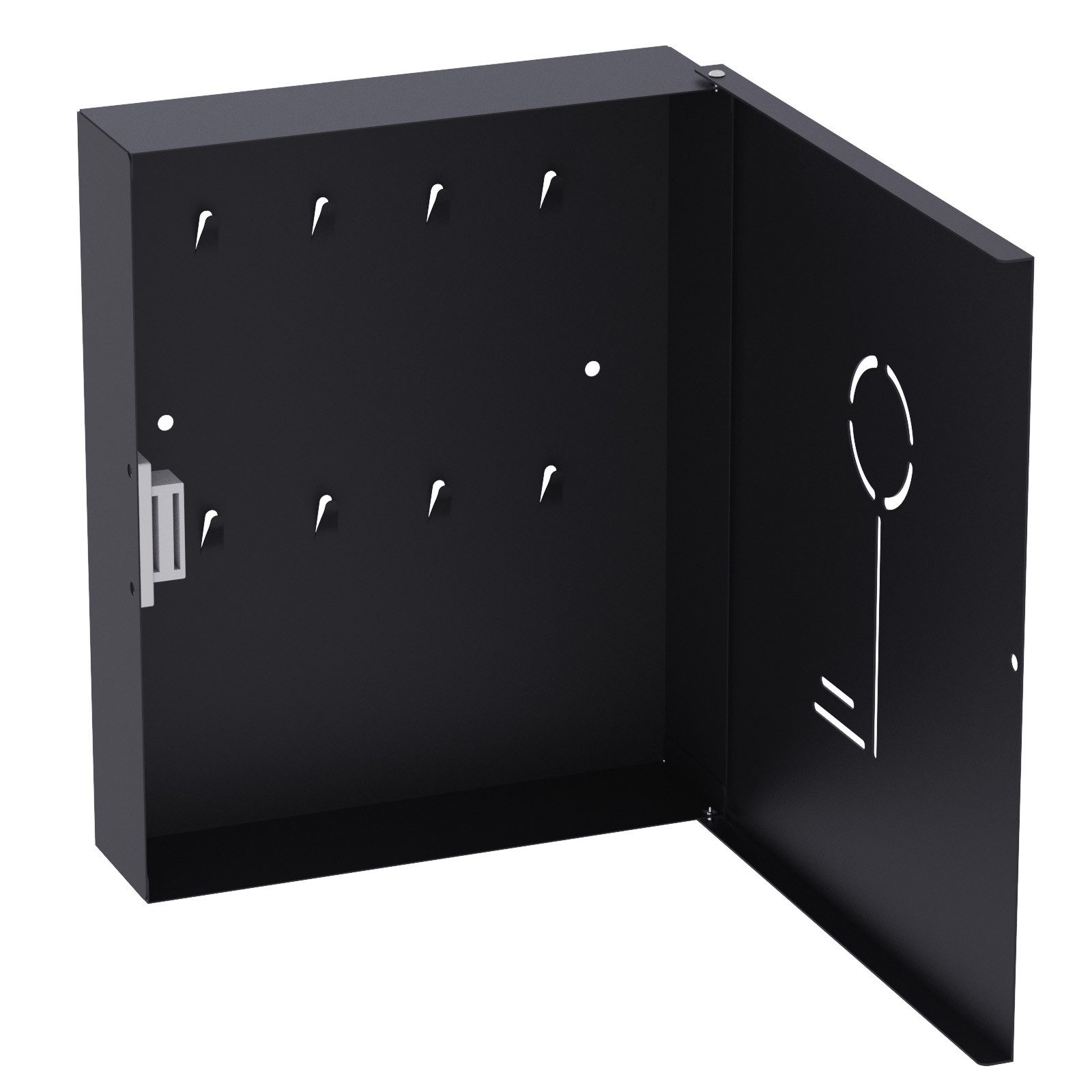 VOSSBACH Schlüsselkasten Schlüsselbox Schlüssel Kasten Box, Edelstahl Schwa günstig online kaufen