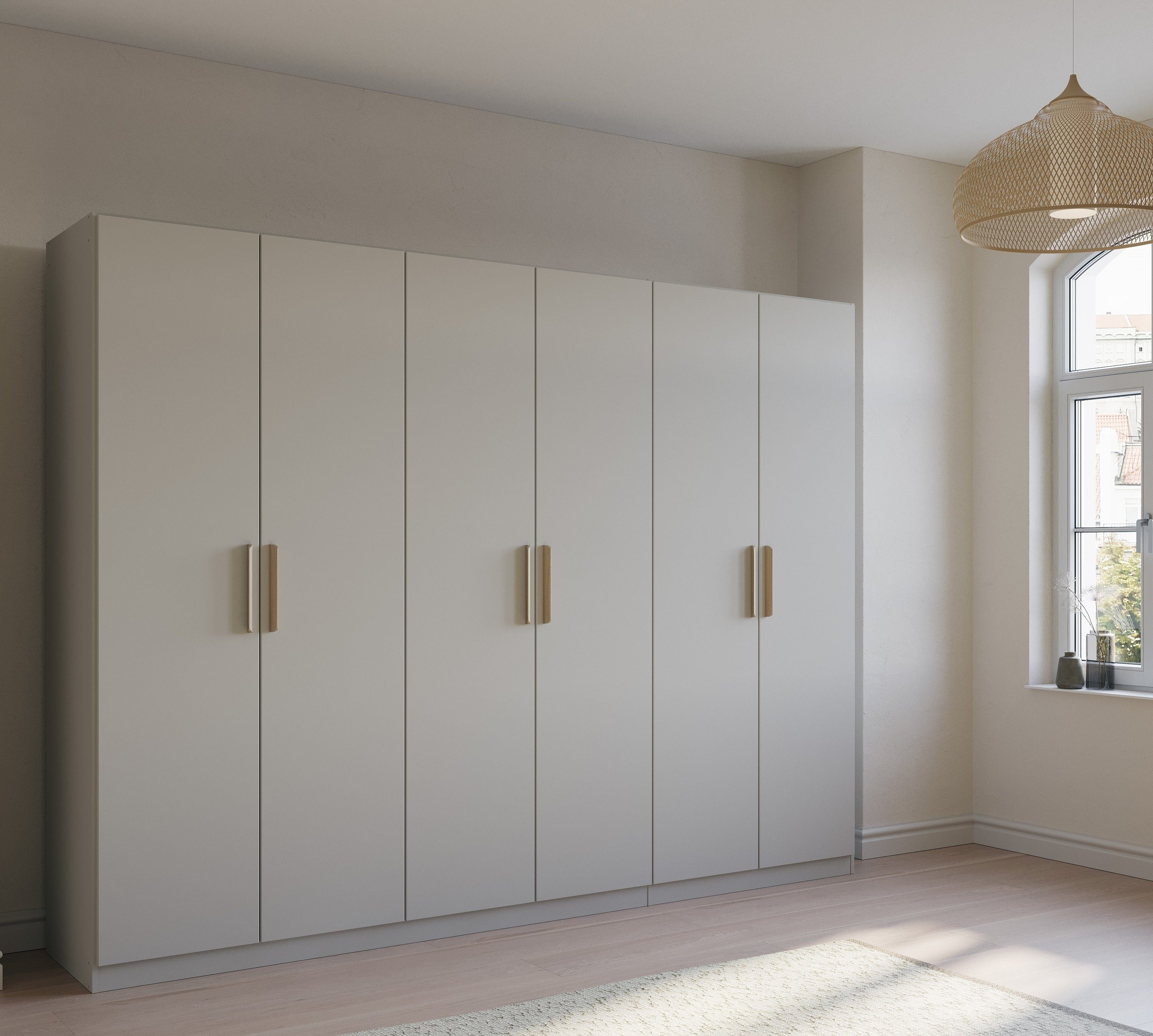 rauch Kleiderschrank "Skandi by Quadra Spin Schlafzimmerschrank", im Landha günstig online kaufen