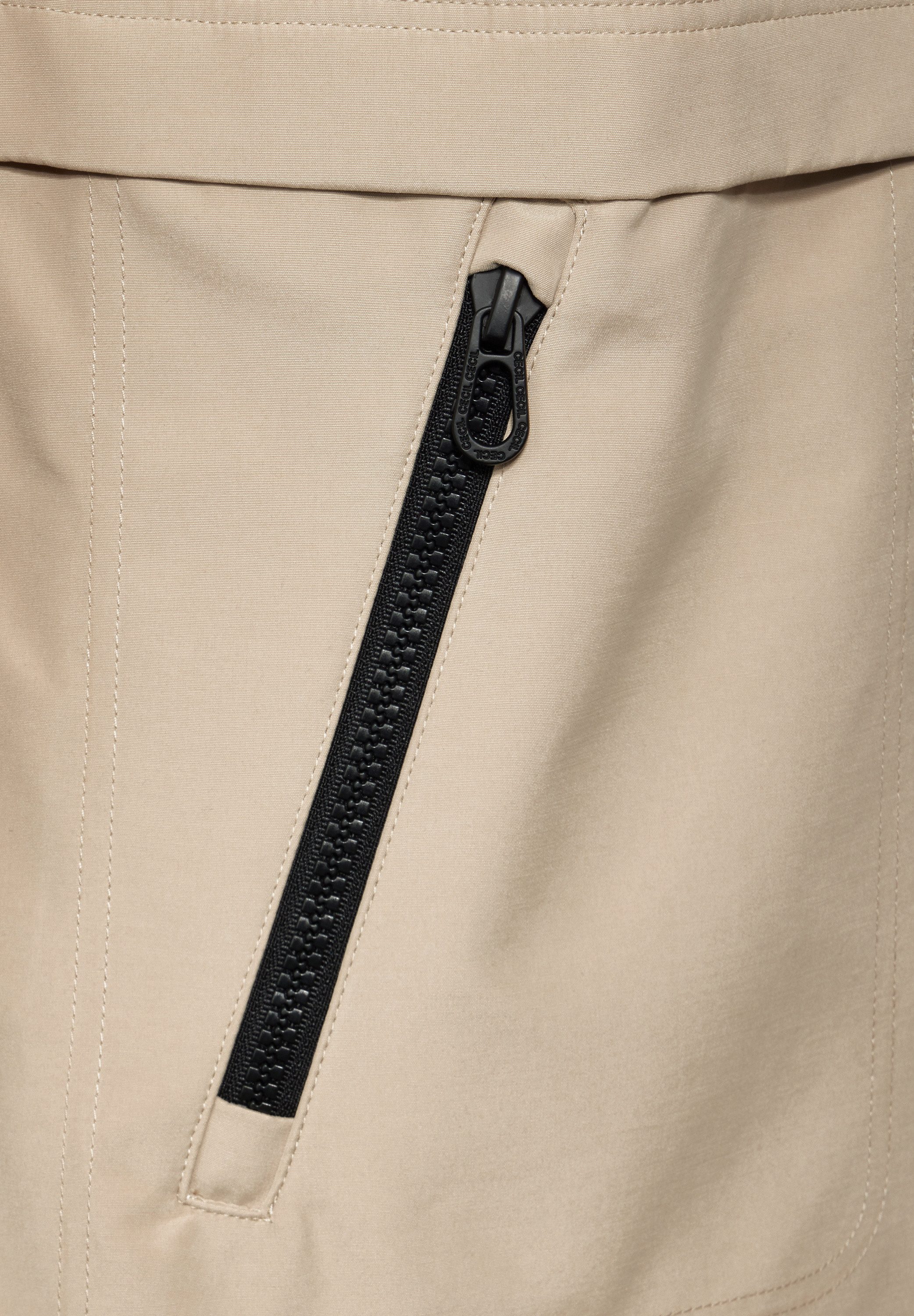 CECIL Outdoorjacke aus softem Materialmix