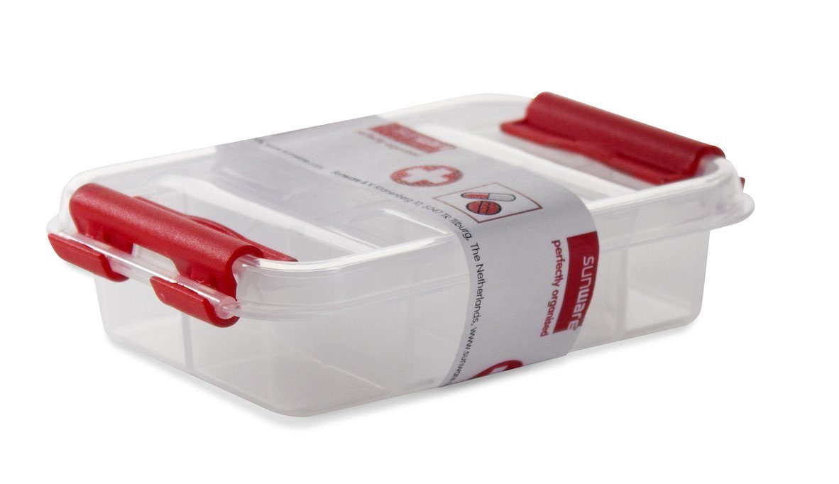 Sunware Aufbewahrungsbox Sunware Erste-Hilfe-Pillenbox inkl. Deckel günstig online kaufen