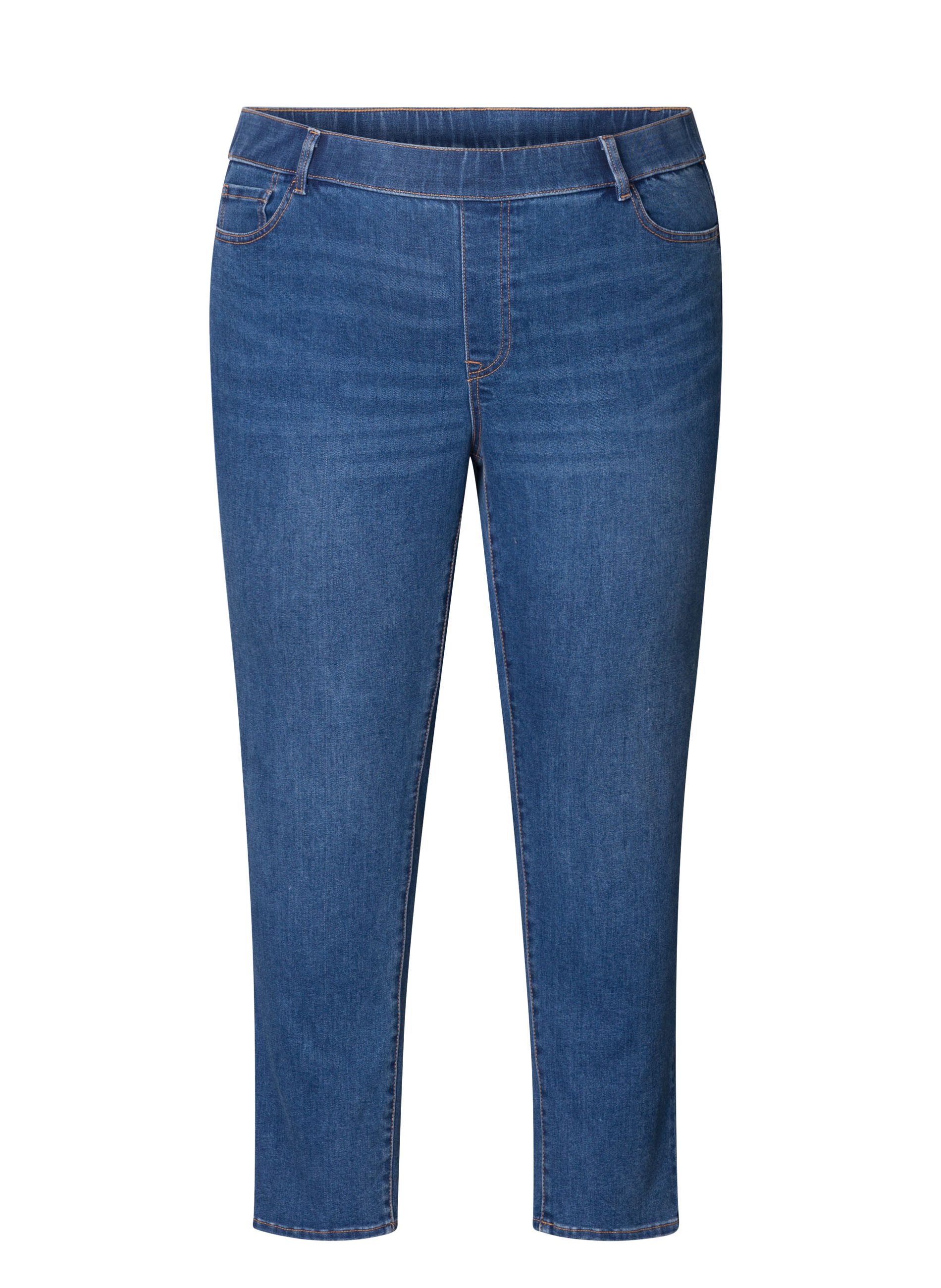 Base Level Curvy Jeggings in großen Größen, mit Gummizug und Stretch