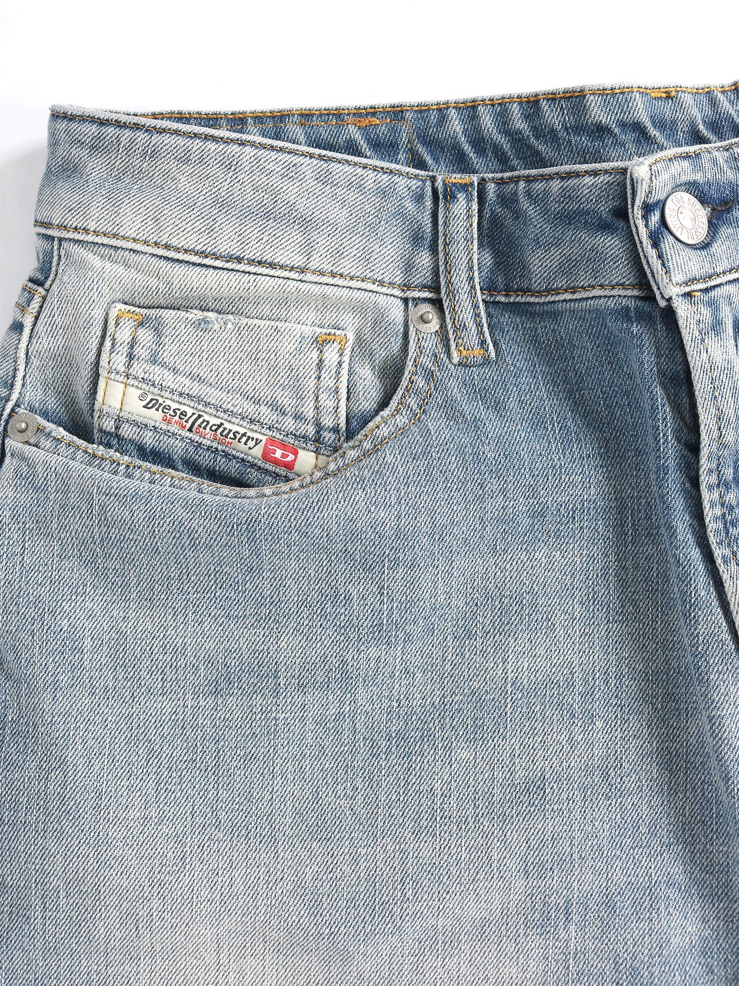 Diesel Loose-fit-Jeans Straight Leg Low Waist - KRASHEE R08BI - Länge:32 Knöchellang, gerade Beinform