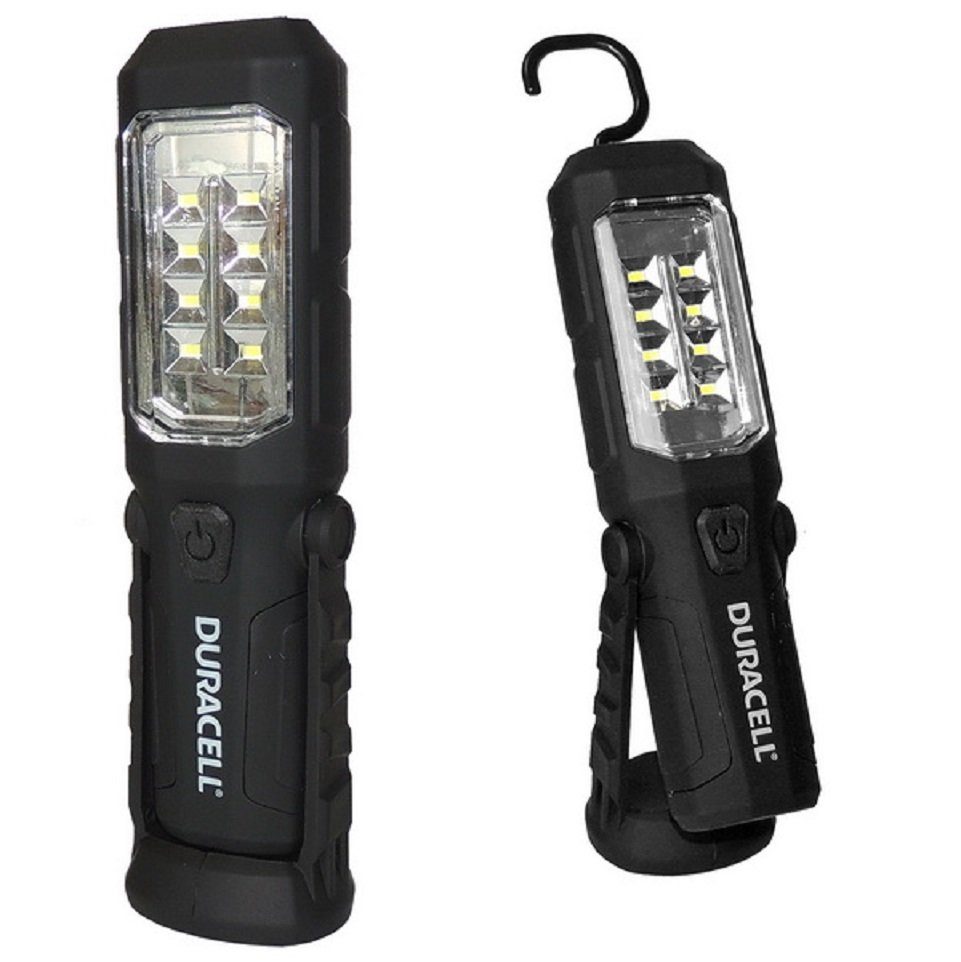 Duracell LED Leselampe Arbeitslampe, LED fest integriert, tragbare Leuchte