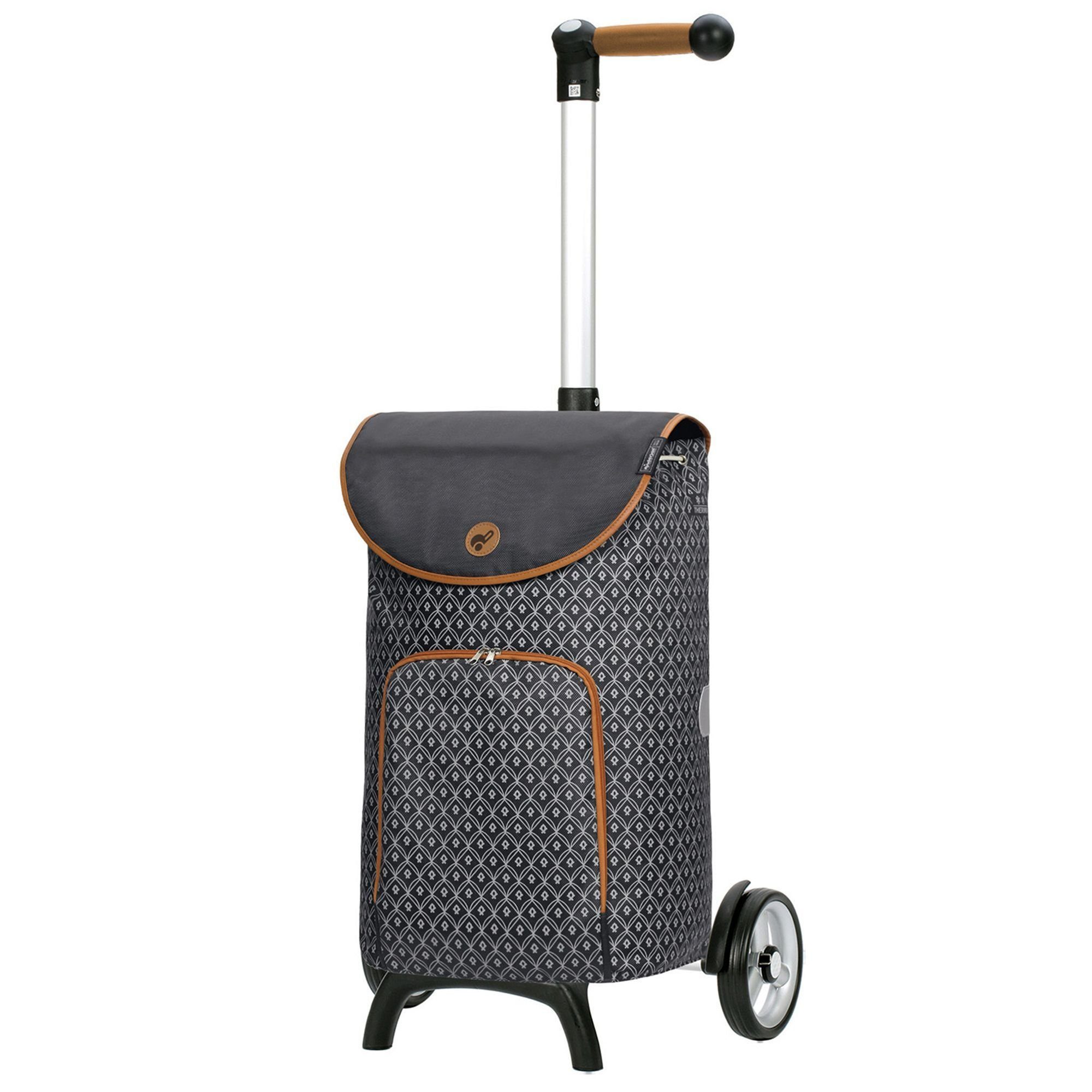 Andersen Einkaufstrolley Unus Shopper Fun, 45 l, Reflektoren anthrazit