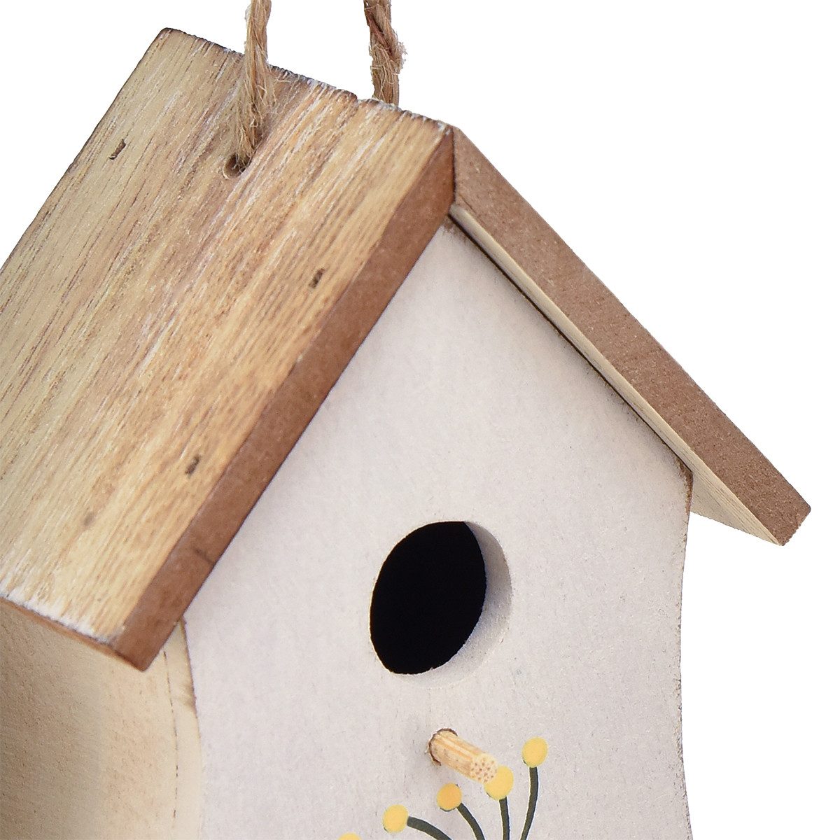 Viana Nistkasten Deko Vogelhäuschen Holz Weiß günstig online kaufen