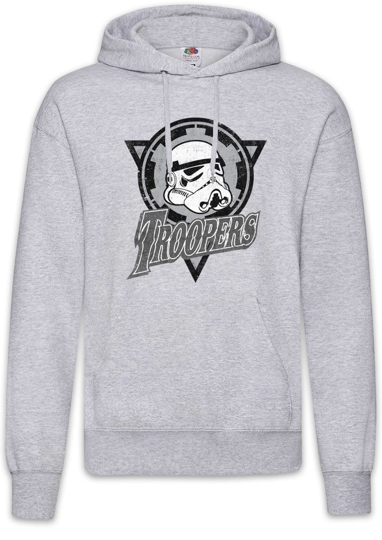 Hoodie Troopers Logo Herren Hoodie Star Force Imperial Dark Wars Storm Side