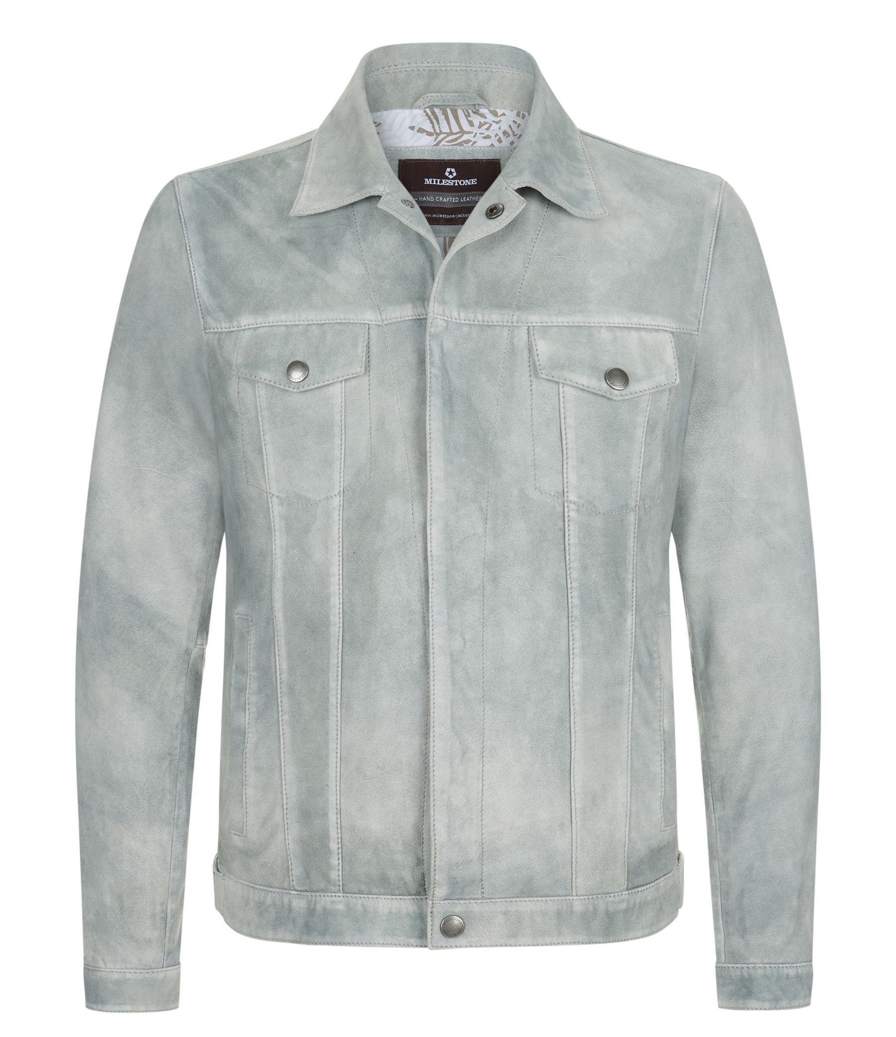 Milestone Lederjacke MSJuliano aus Ziegen Veloursleder günstig online kaufen