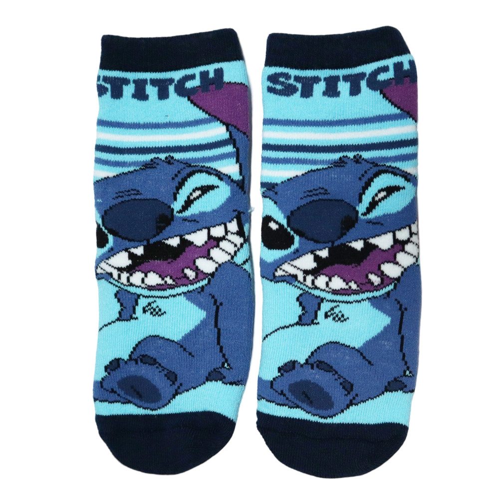 Disney ABS-Socken Disney Stitch Kinder lange Stopersocken anti Rutsch 2er Gr. 23 - 34