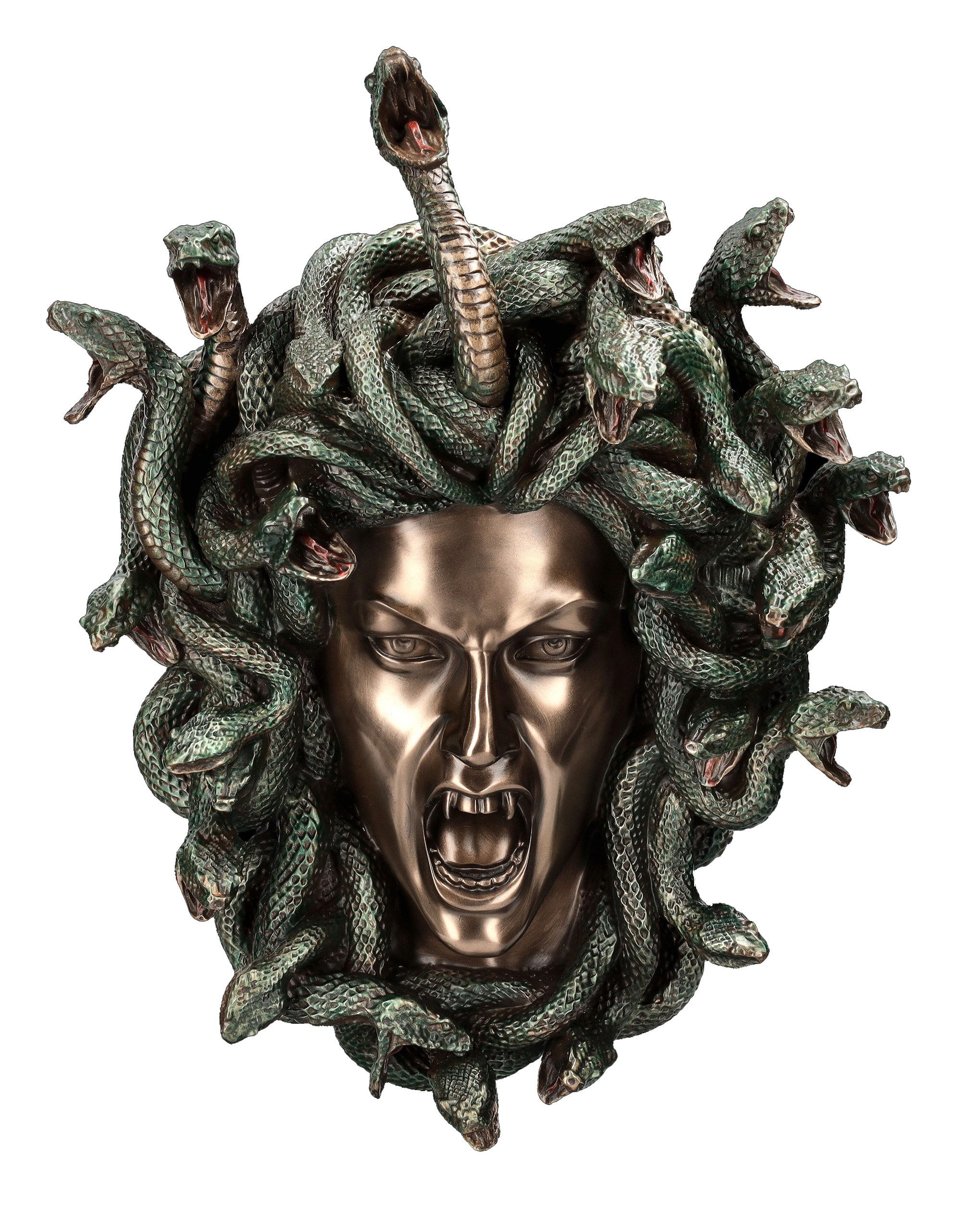 Figuren Shop GmbH Dekoobjekt Medusa Wandrelief mittel - Veronese - Dekoration Mythologie