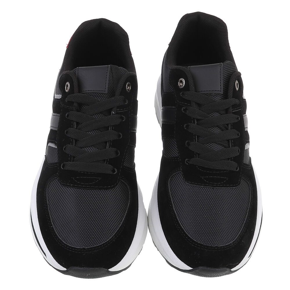 Coolwalk Herren Low-Top Freizeit Sneaker (88828806) Flach Sneakers in Schwarz – Bild 4 von 5