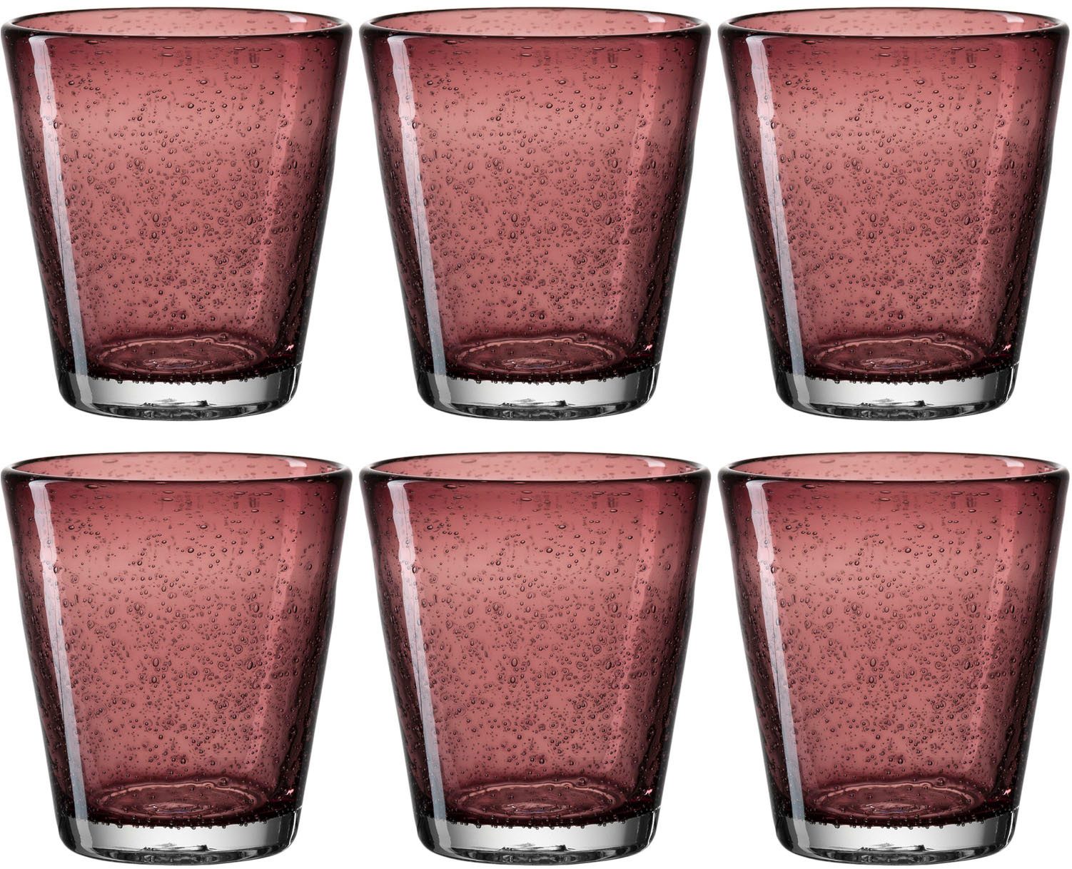 LEONARDO Стекло-Set BURANO, Glas, 330 ml, 6-teilig