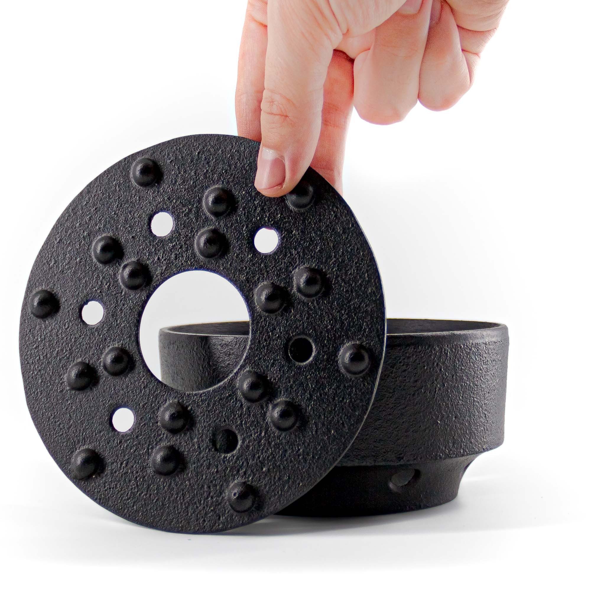 teayumi Teestövchen REIMU Charo Stövchen Schwarz, (2-teilig)