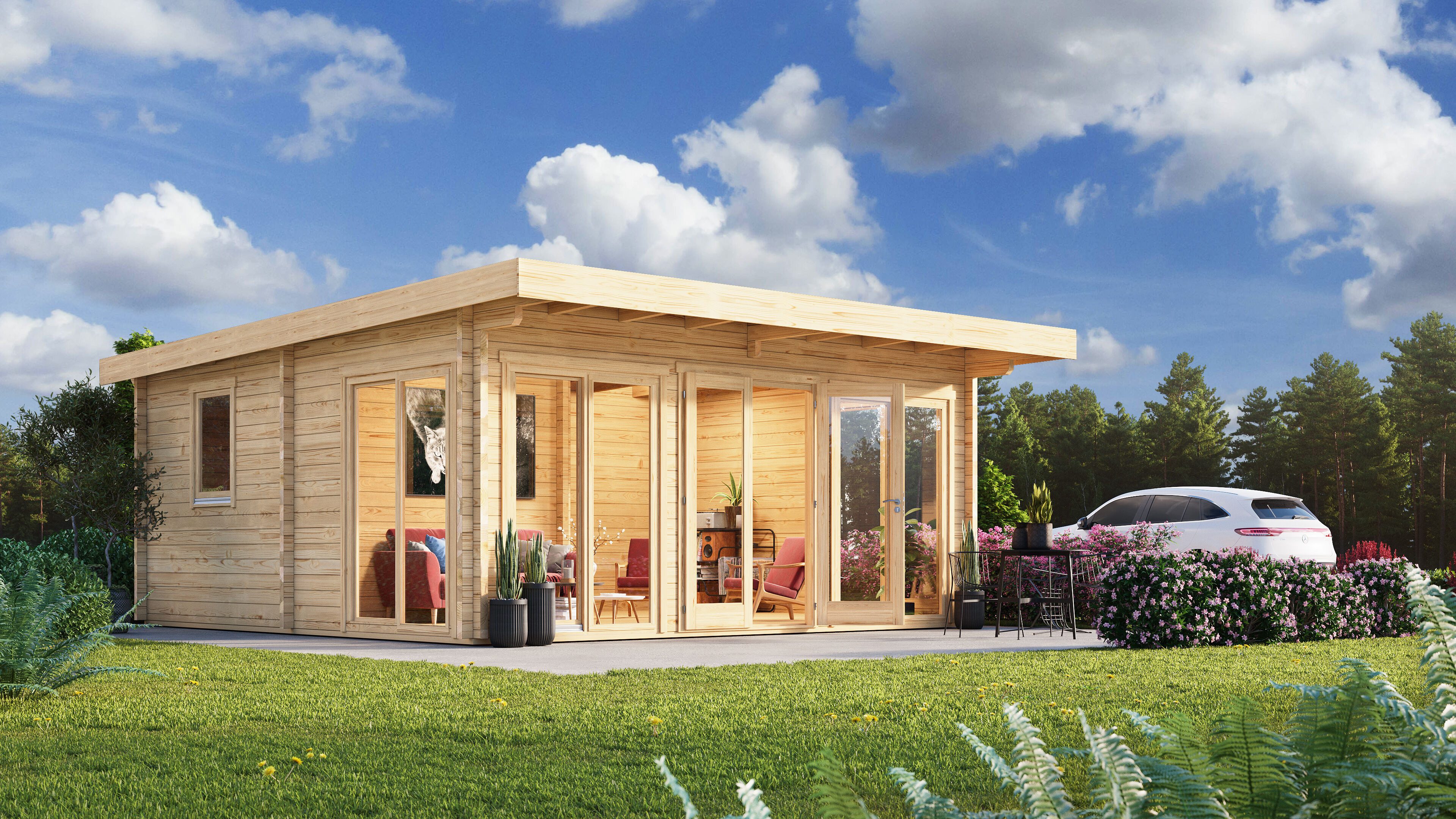 Fjordholz Gartenhaus Taunus 70