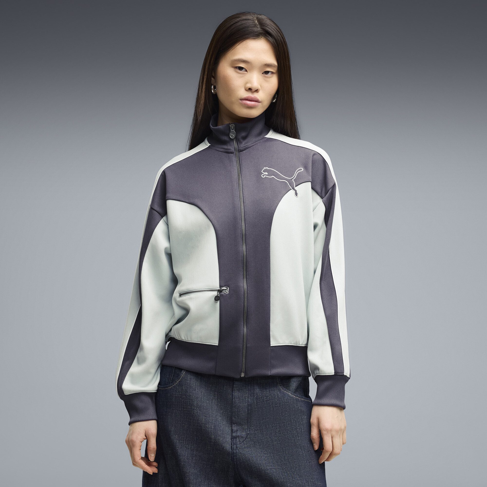 PUMA Trainingsjacke T7 Relaxed Love Of The Cat Trainingsjacke Damen