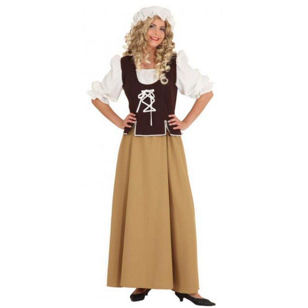 Orlob Burgfräulein-Kostüm Mittelalter Magd für Damen
