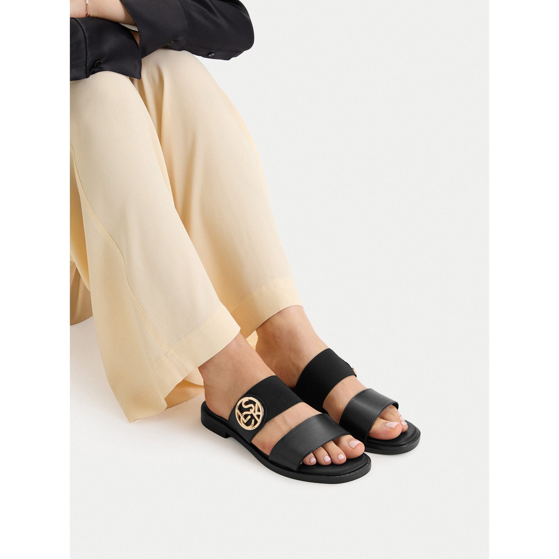 LASOCKI Lasocki Damen Flip-Flops Schwarz Badepantolette