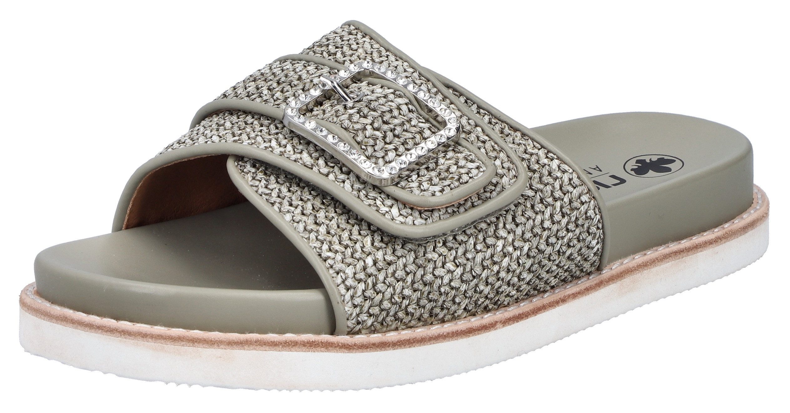 Rieker Pantolette, Sommerschuh, Strandschuh mit praktischem Klettverschluss günstig online kaufen