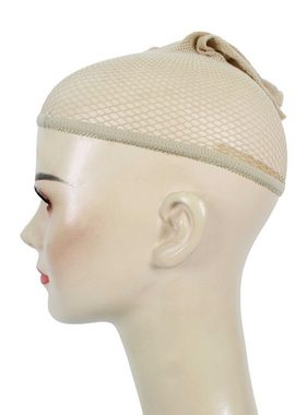 Metamorph Kostüm-Perücke Haarnetz für Perücken beige, Perückenkappe mit praktischer Öffnung an der Oberseite