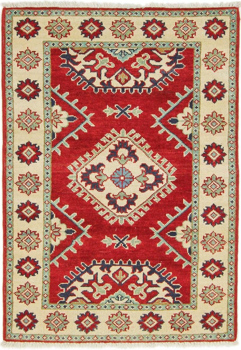 Orientteppich Kazak 82x116 Handgeknüpfter Orientteppich, Nain Trading, rechteckig, Höhe: 5 mm