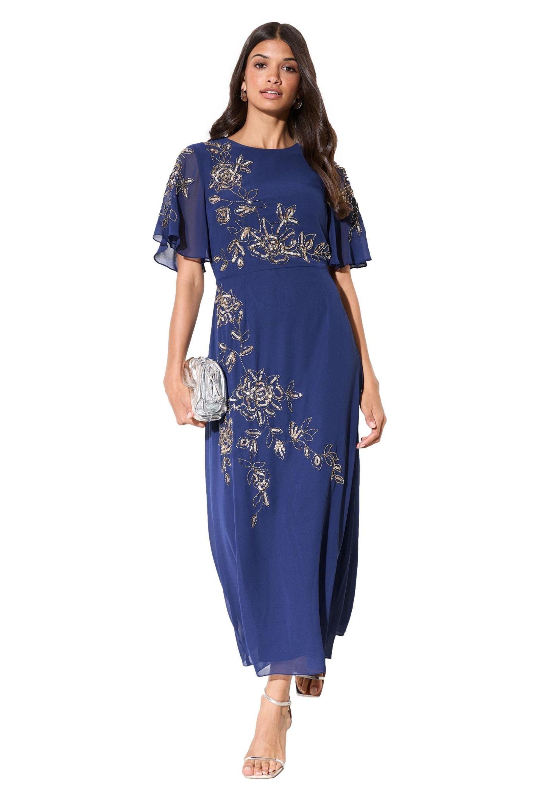 Friends Like These Midikleid Friends Like These Kurzarm-Midikleid, Regular günstig online kaufen