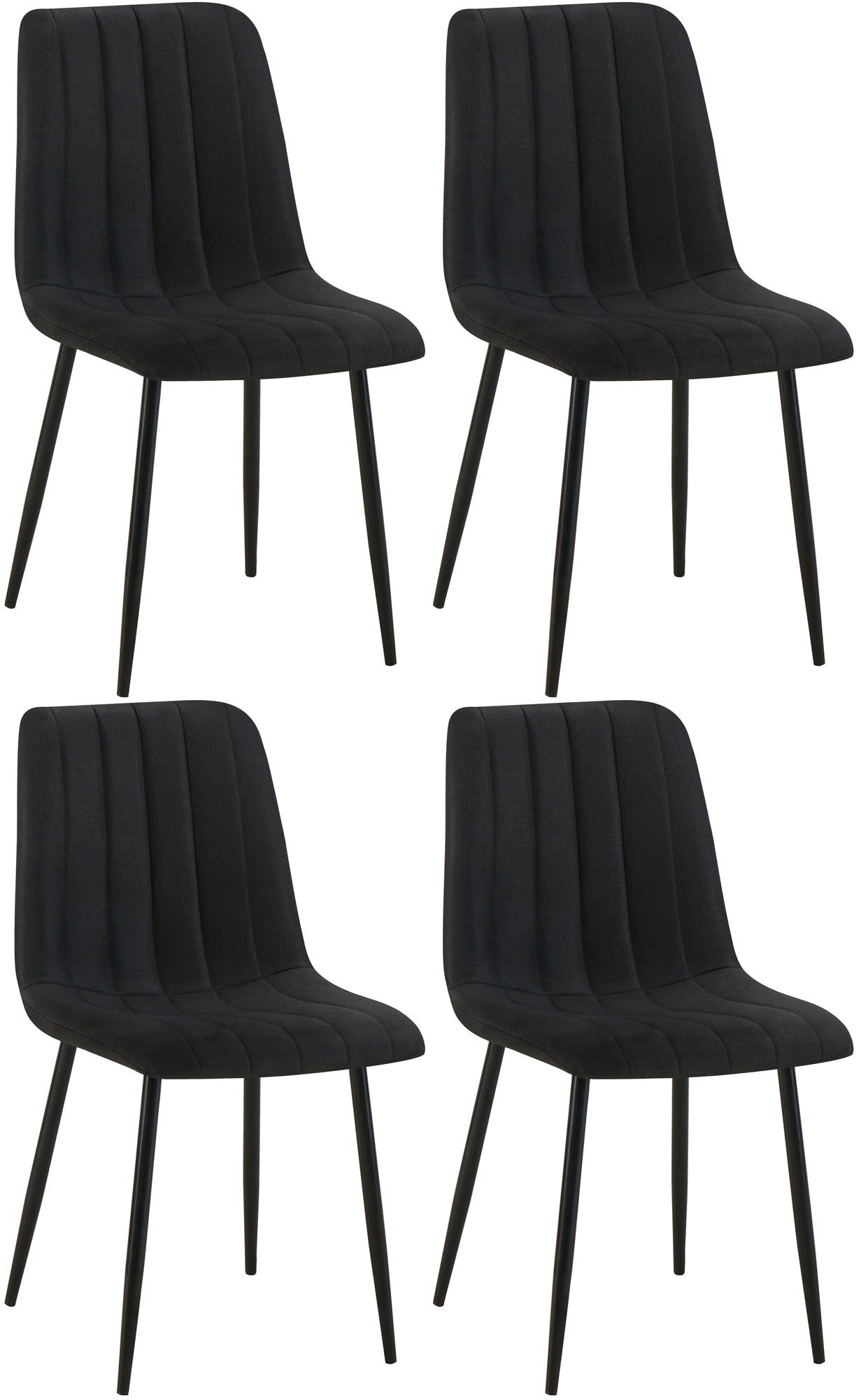 CLP Esszimmerstuhl Dijon (4er Set), gepolstert, günstig online kaufen