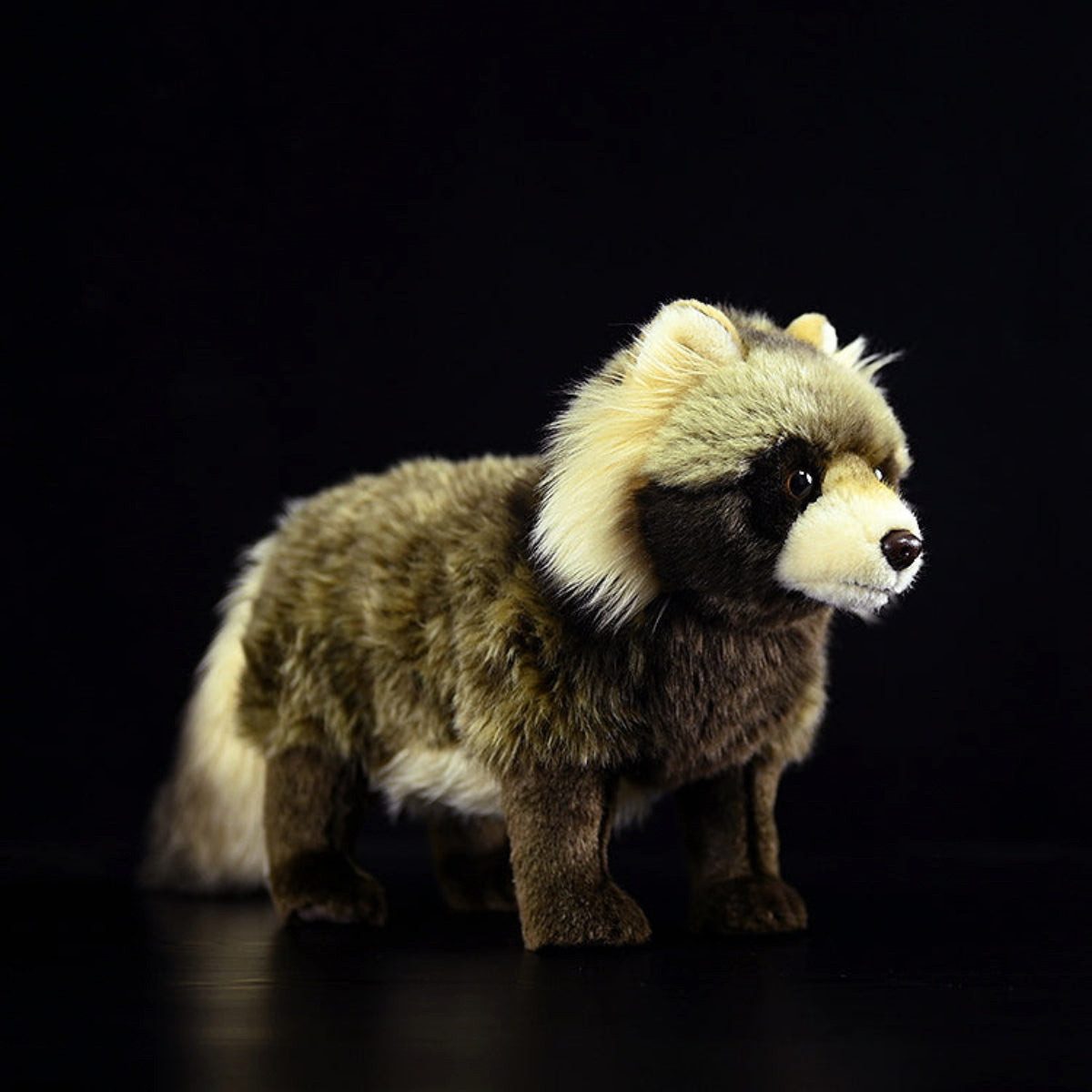 Tinisu Plüschfigur Waschbär Kuscheltier 30 cm – Weiches Waschbär Plüschtier
