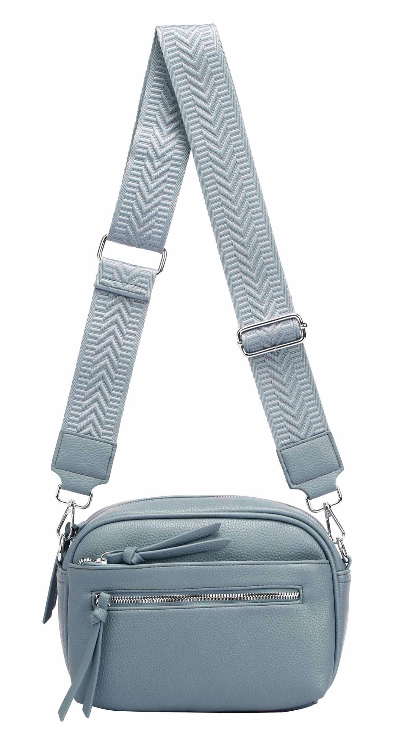 ITALYSHOP24 Schultertasche Damen Umhängetasche Brusttasche Shopper günstig online kaufen