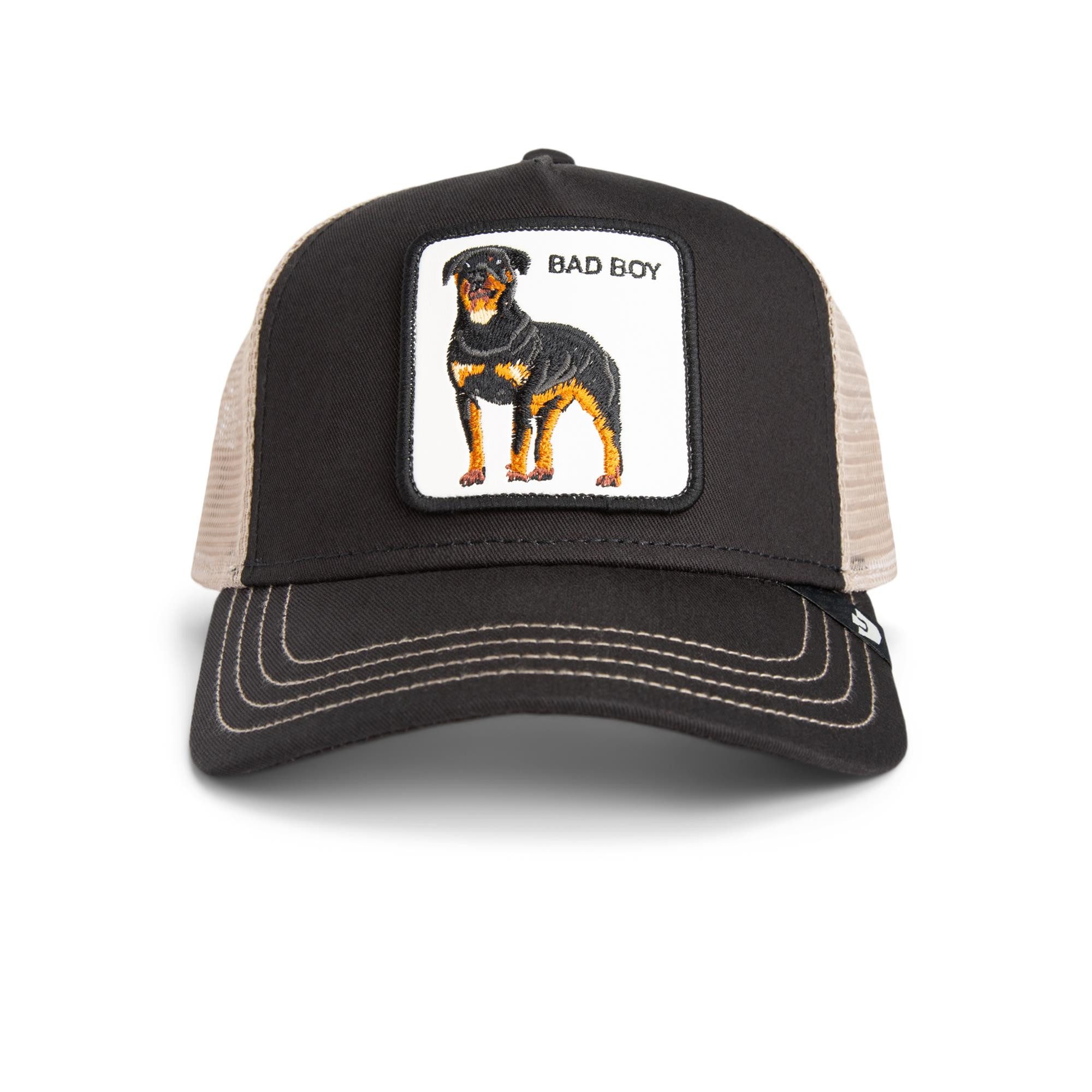 GOORIN Bros. Trucker Cap Goorin Bros. Bad Boy Trucker Cap Original Recipe black (Basecap, Meshcap, Trucker Kappe)