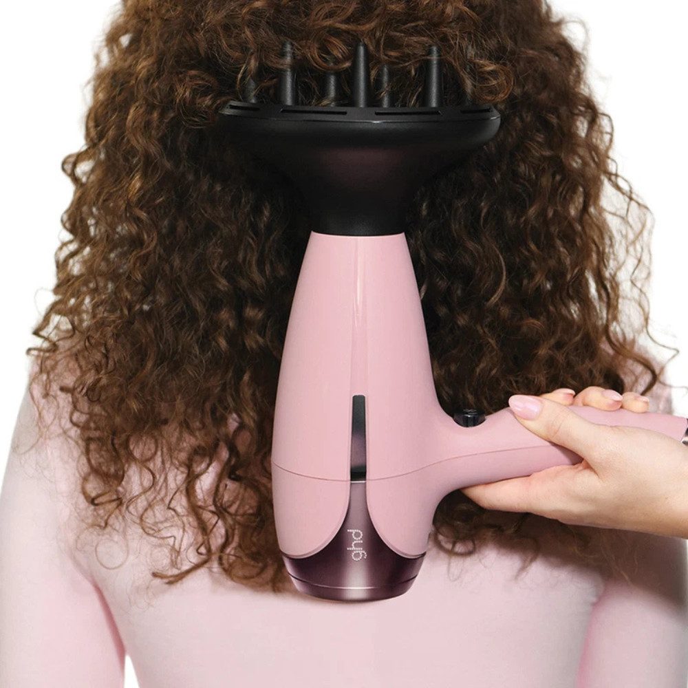 GHD Haartrockner helios Haartrockner – Dusted Pink Limited Edition, 2200 W, Professionelle Föhnleistung in pinkem Design